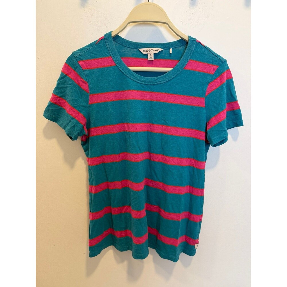 Toad & Co Striped T-Shirt - Hemp and Organic Cotton